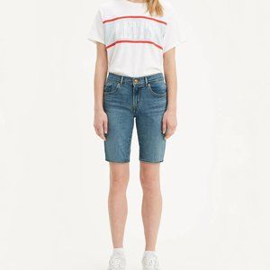 Levi's Denim Bermuda Shorts Sz 28